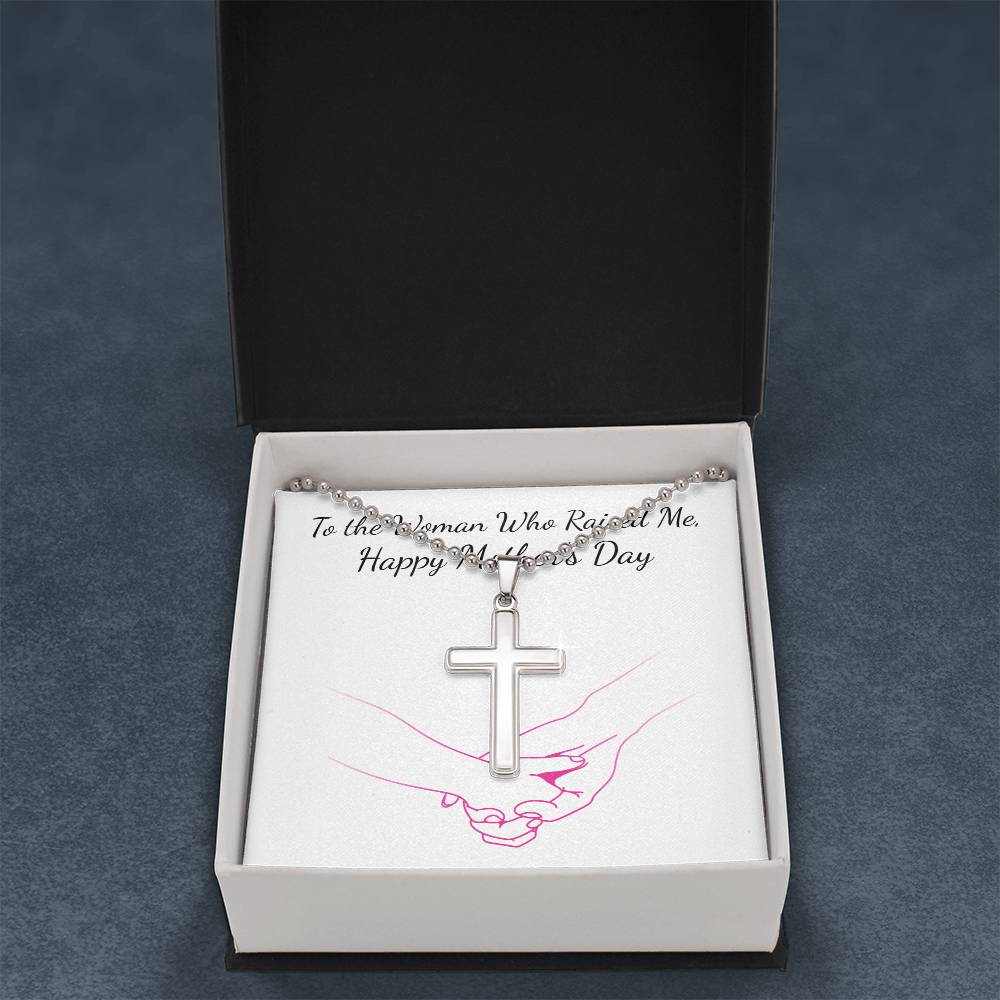 Mother's Day Necklace - Names - To The Woman Who Raised Me