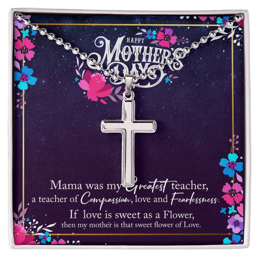 Mother's Day Necklace - Names - Mama Was My Greatest Teacher