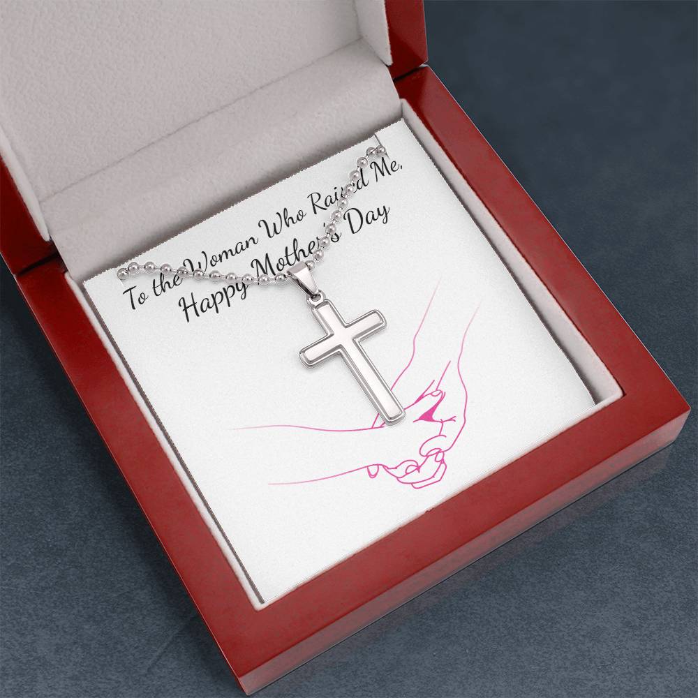 Mother's Day Necklace - Names - To The Woman Who Raised Me