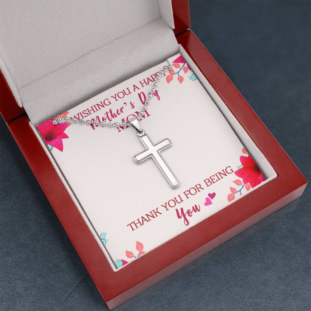 Mother's Day Necklace - Names - Thanks For Being You