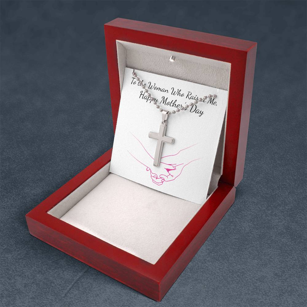Mother's Day Necklace - Names - To The Woman Who Raised Me