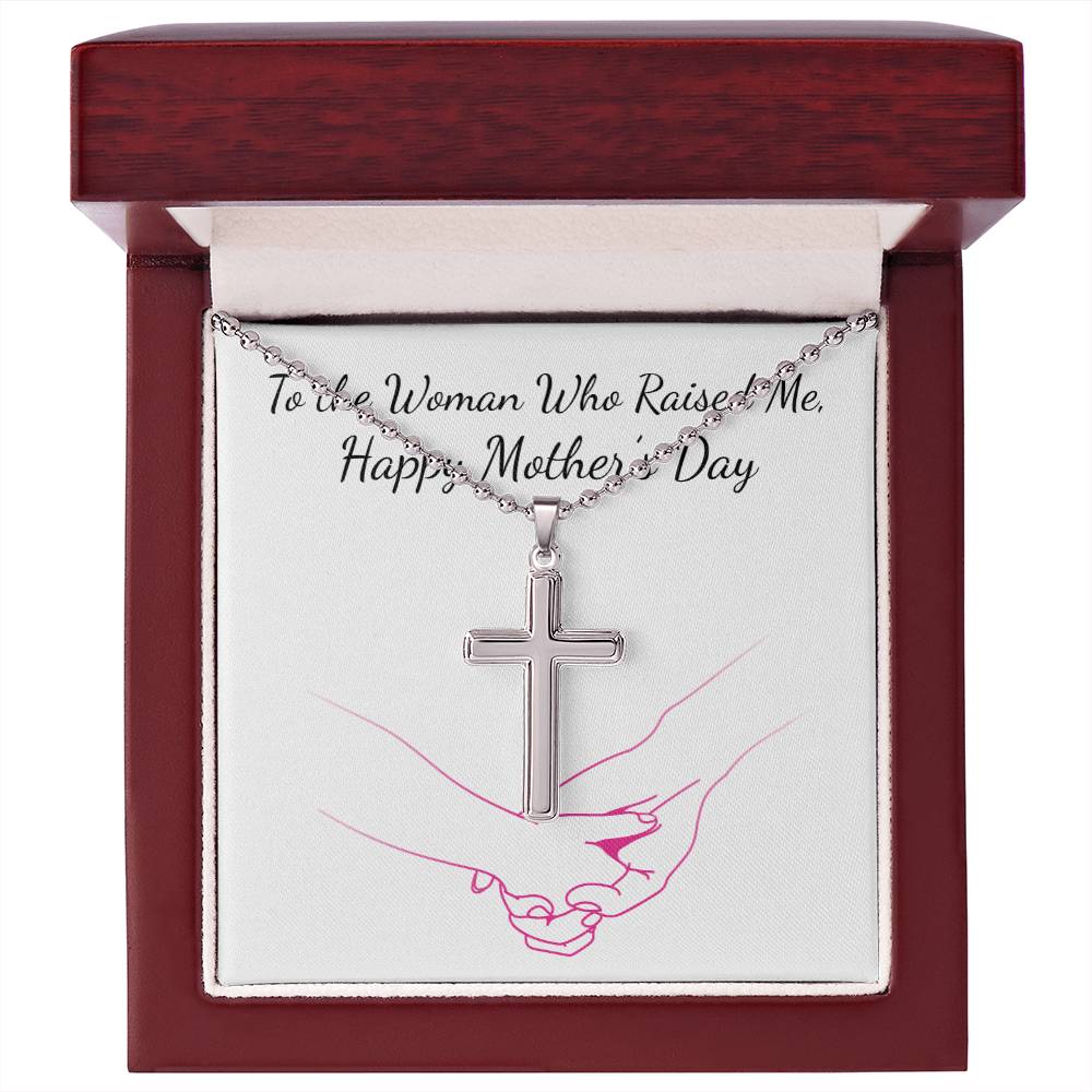Mother's Day Necklace - Names - To The Woman Who Raised Me