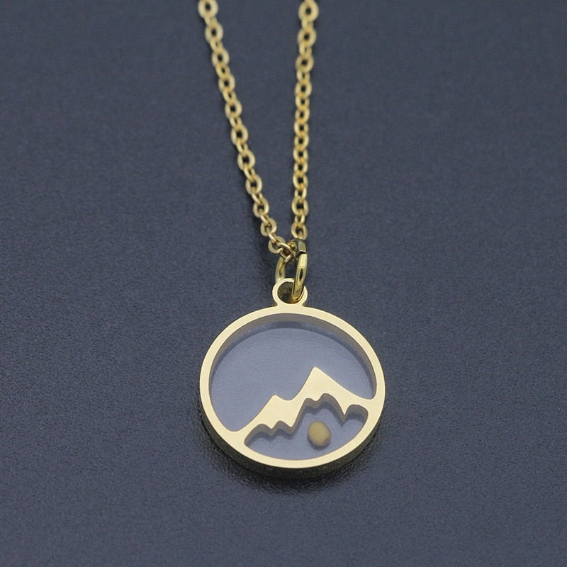 Faith can move mountains necklace