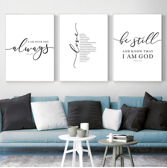 Christian Bible Verse Canvas Print