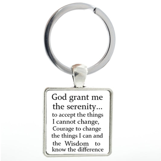 Christian Jewelry for Women I God grant Me keychain I Church Merch