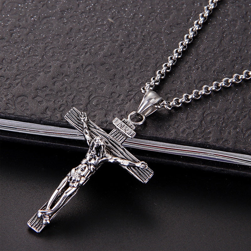 Christian Cross Necklace I Christian Jewelry I Cross Chain Necklace