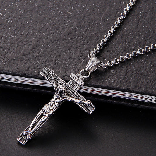 Christian Cross Necklace I Christian Jewelry I Cross Chain Necklace