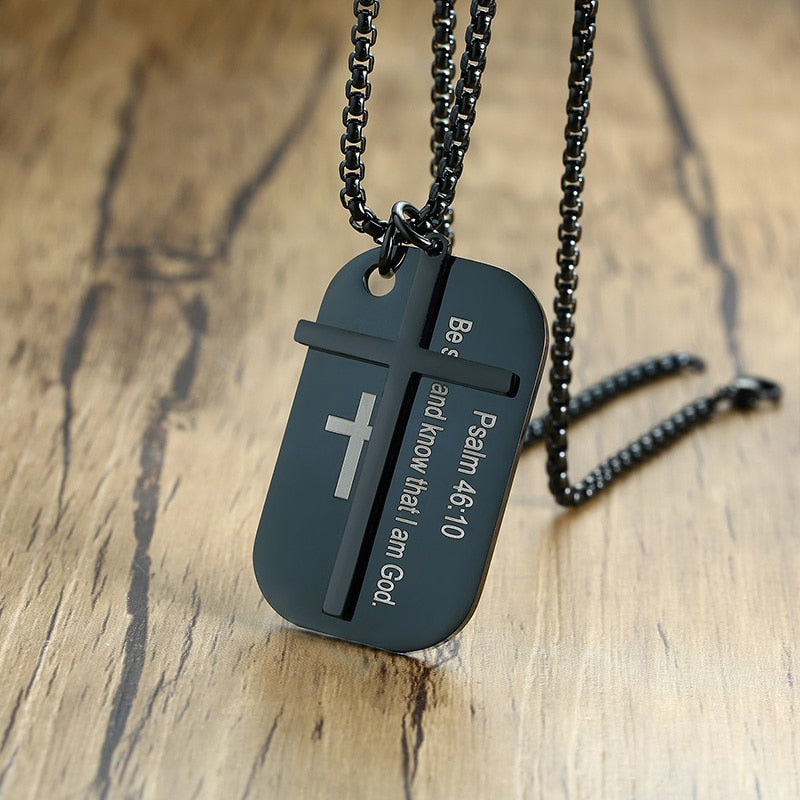 Cross Necklace I Christian Cross I Christian Jewelry for Women or Men