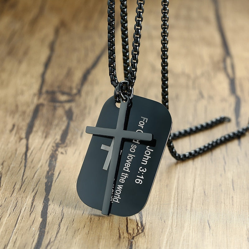 Cross Necklace I Christian Cross I Christian Jewelry for Women or Men