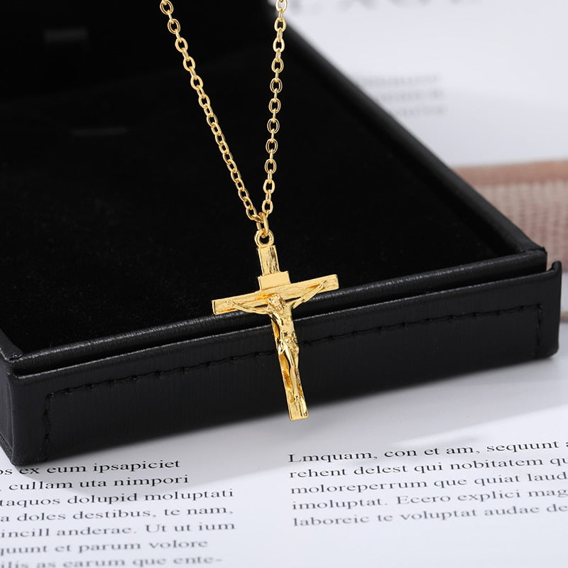 Christian Jesus Cross Necklace