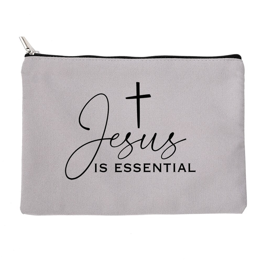 Jesus He Will Be There for You Make Up Bag