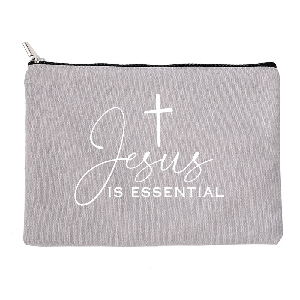 Jesus He Will Be There for You Make Up Bag