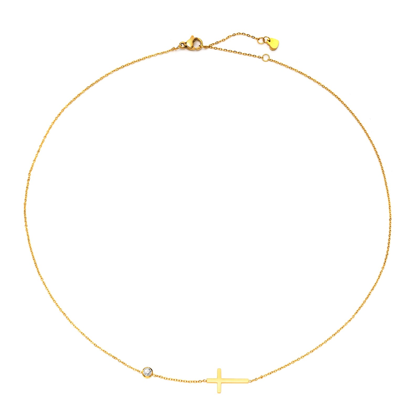 Cross Necklace I Christian Jewelry I Gifts for Women I Petite Cross
