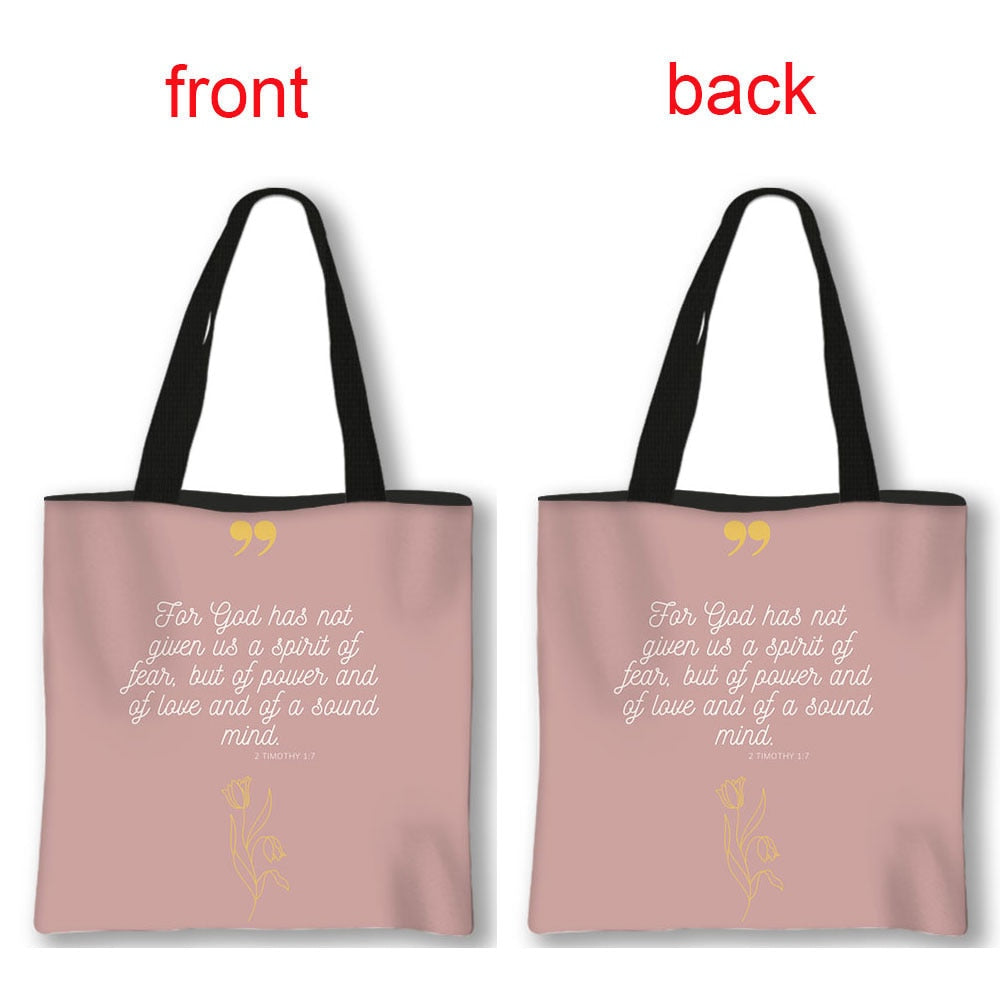 Christian gifts for women I Bible Verse Handbag I Christian Apparel