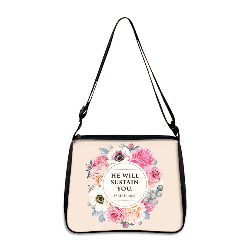 Bible Verse Shoulder Bag