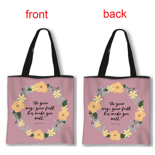 Christian gifts for women I Bible Verse Handbag I Christian Apparel