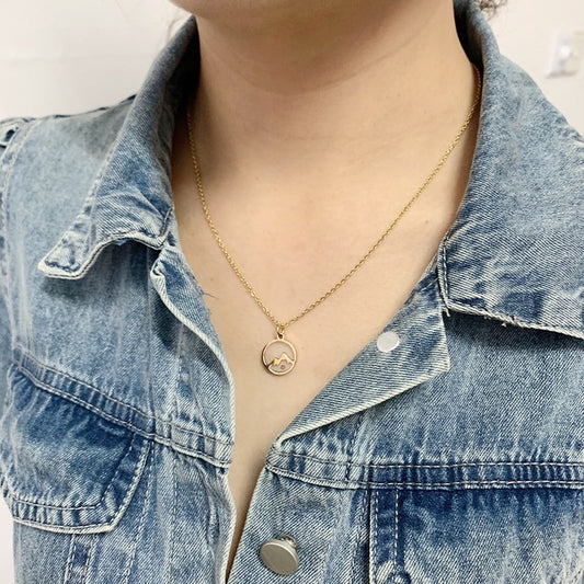 Faith can move mountains necklace