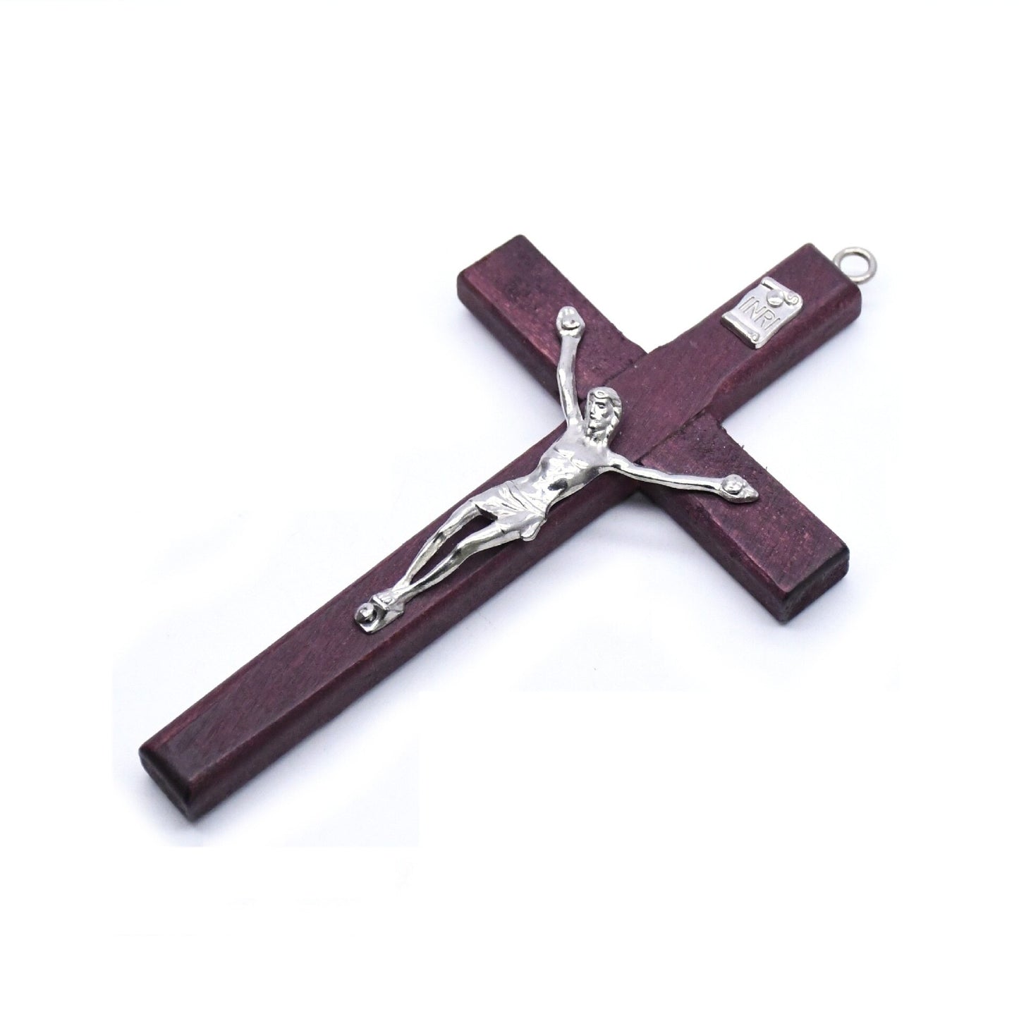 Handmade Wooden Cross Pendant