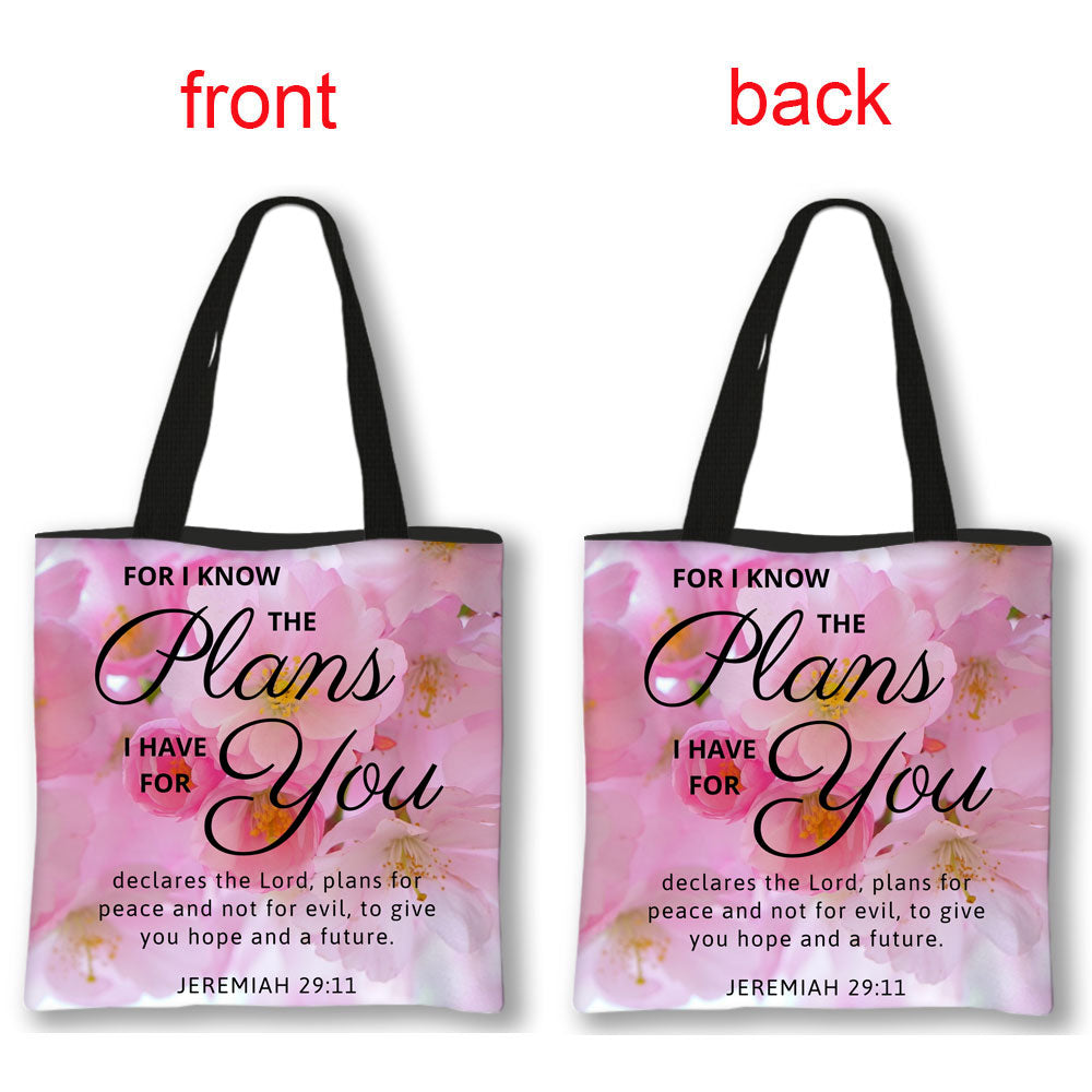 Christian gifts for women I Bible Verse Handbag I Christian Apparel