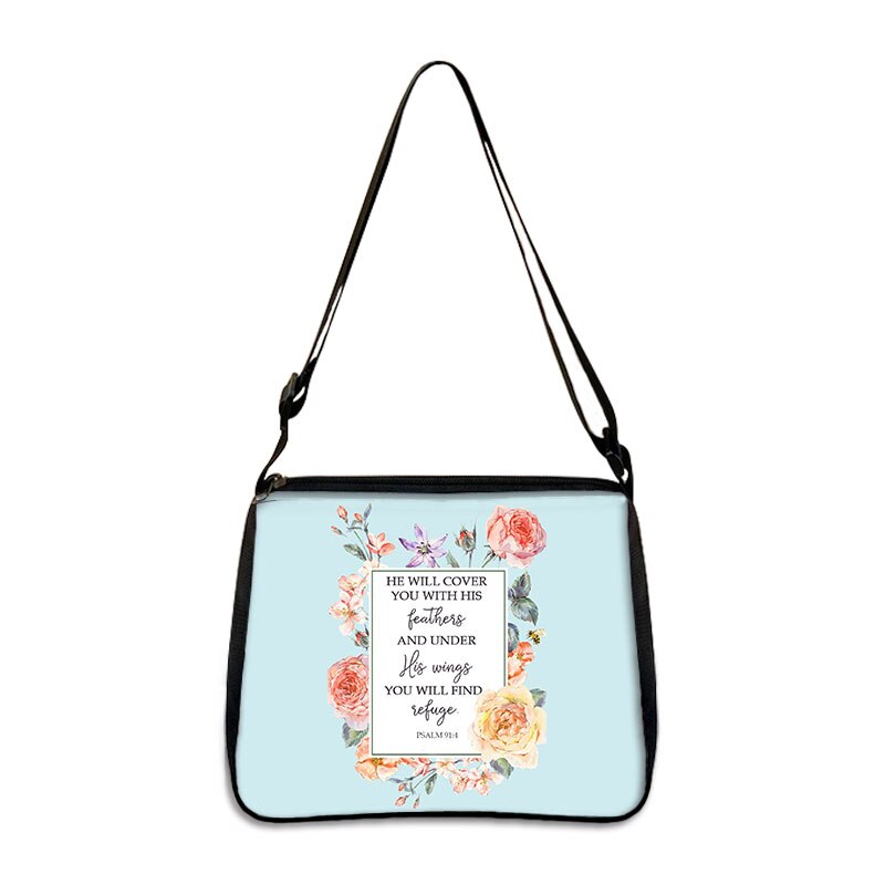Bible Verse Shoulder Bag