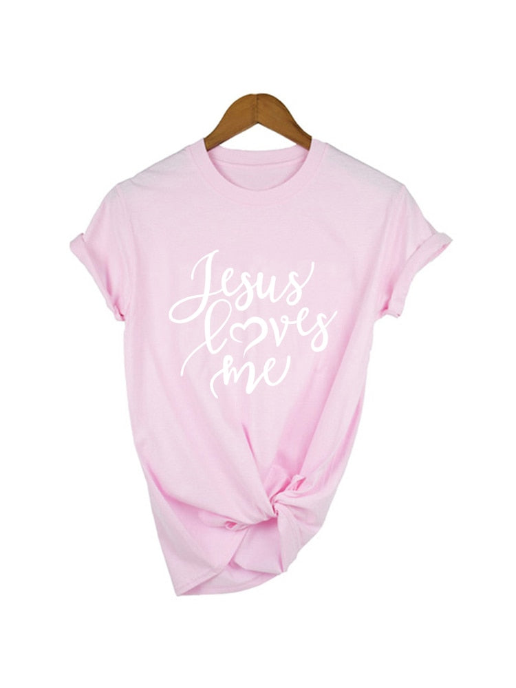 Christian t Shirts I Jesus Loves Me T-Shirt I Christian Clothing