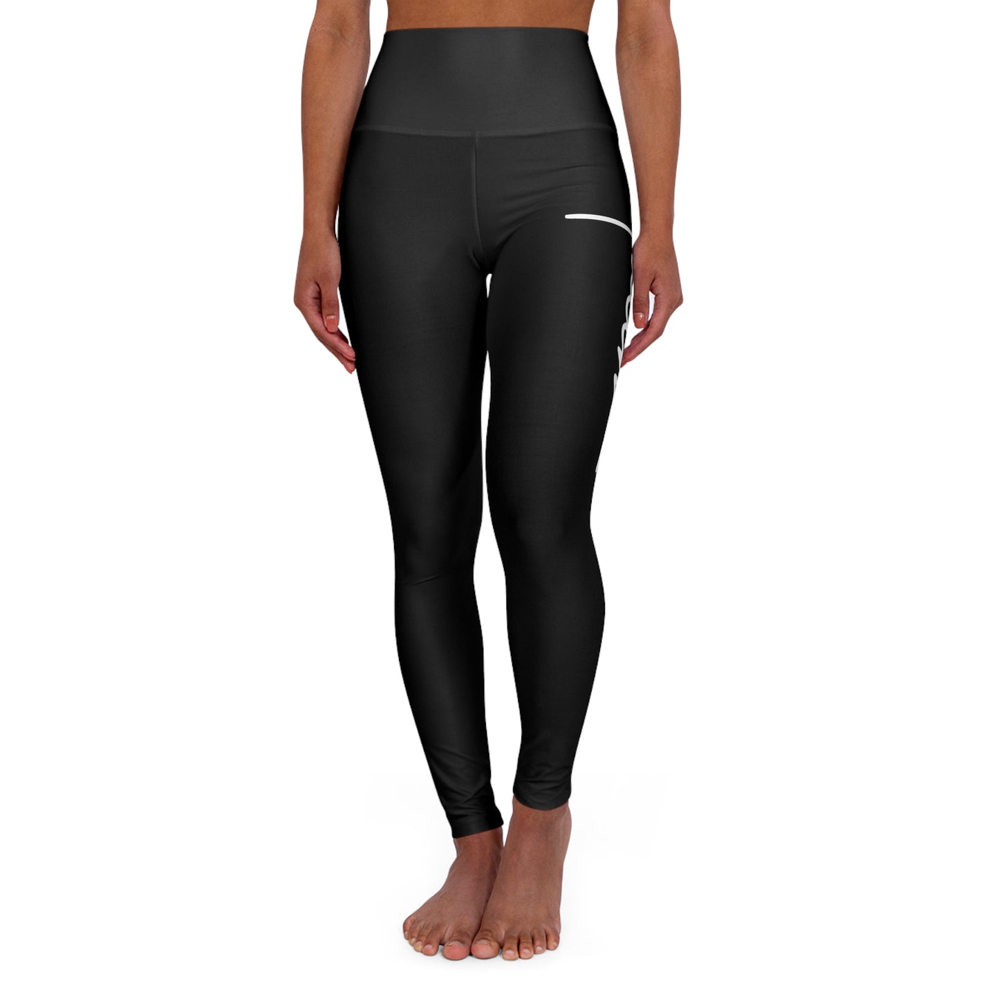 Christian “Faith” Yoga Leggings – High-Waisted, Inspirational Activewear