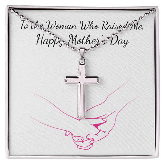 Mother's Day Necklace - Names - To The Woman Who Raised Me