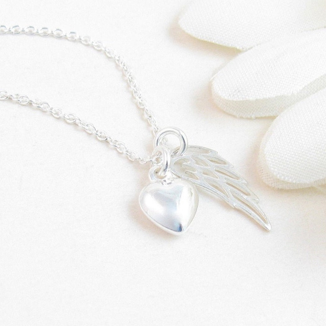 Angel Wing Remembrance Necklace