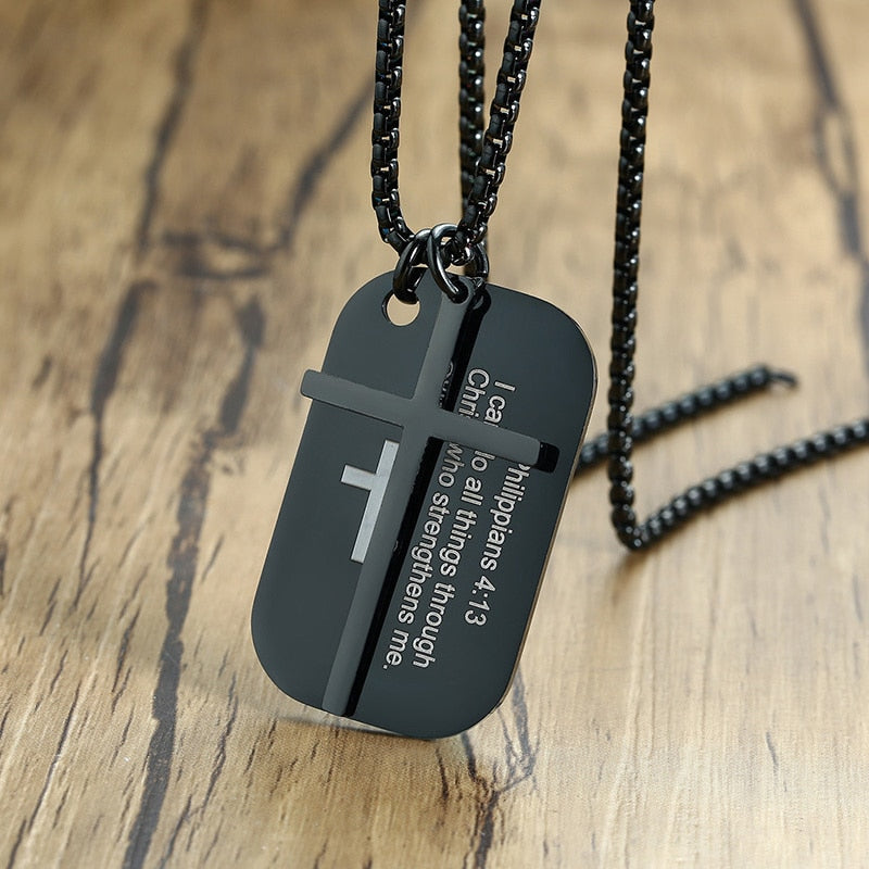 Cross Necklace I Christian Cross I Christian Jewelry for Women or Men