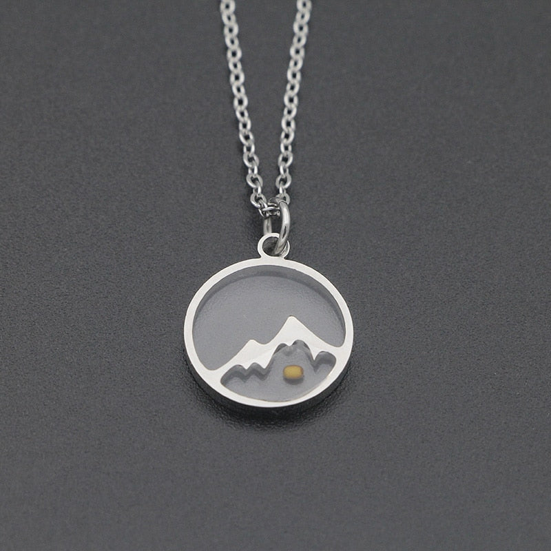 Faith can move mountains necklace