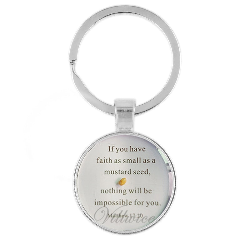 Matthew 17:20 Faith As Small As A Mustard Seed Pendant Collection