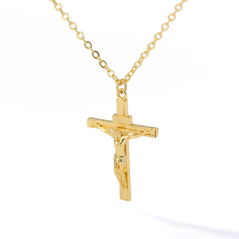 Christian Jesus Cross Necklace