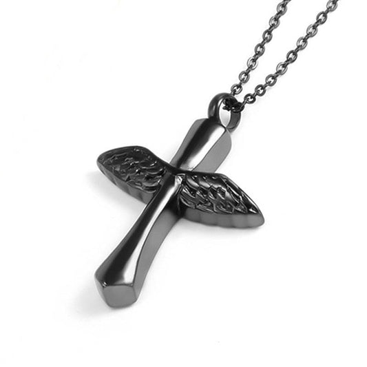 High Quality Metal Funeral Cremation Cross Pendant