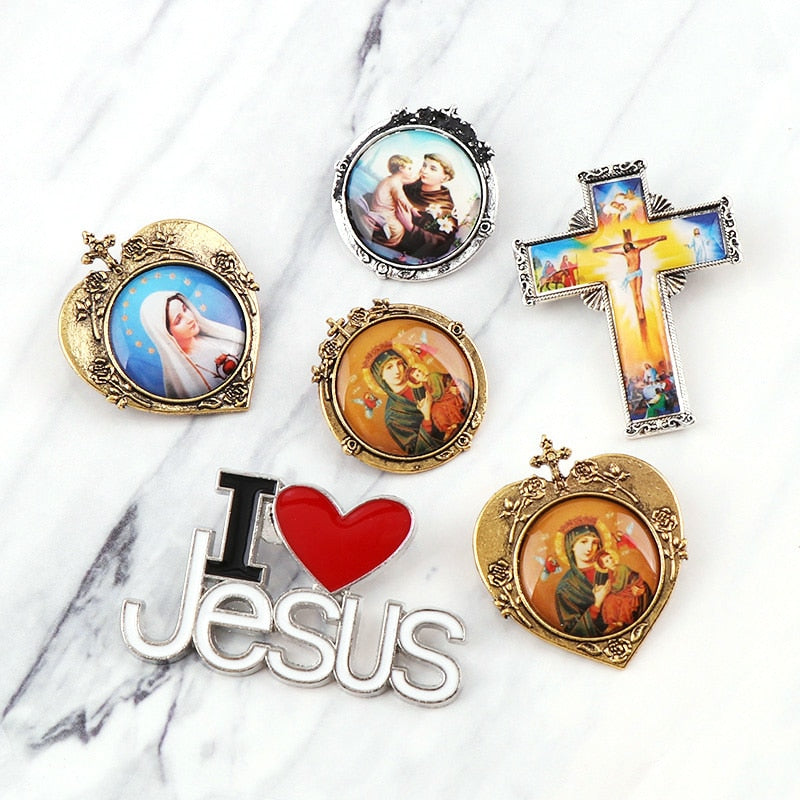 I LOVE JESUS Lapel Pins