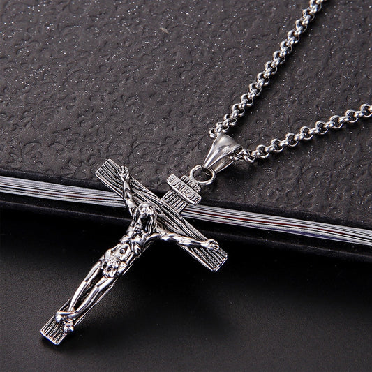 Christian Cross Necklace I Christian Jewelry I Cross Chain Necklace 