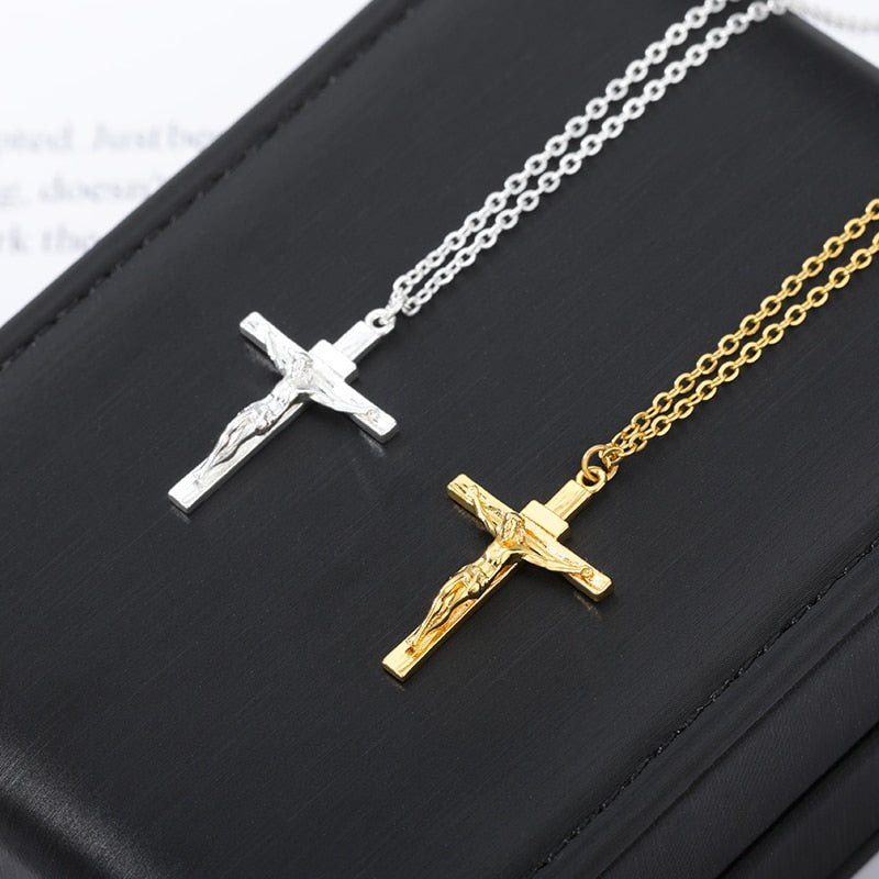 Christian Jesus Cross Necklace