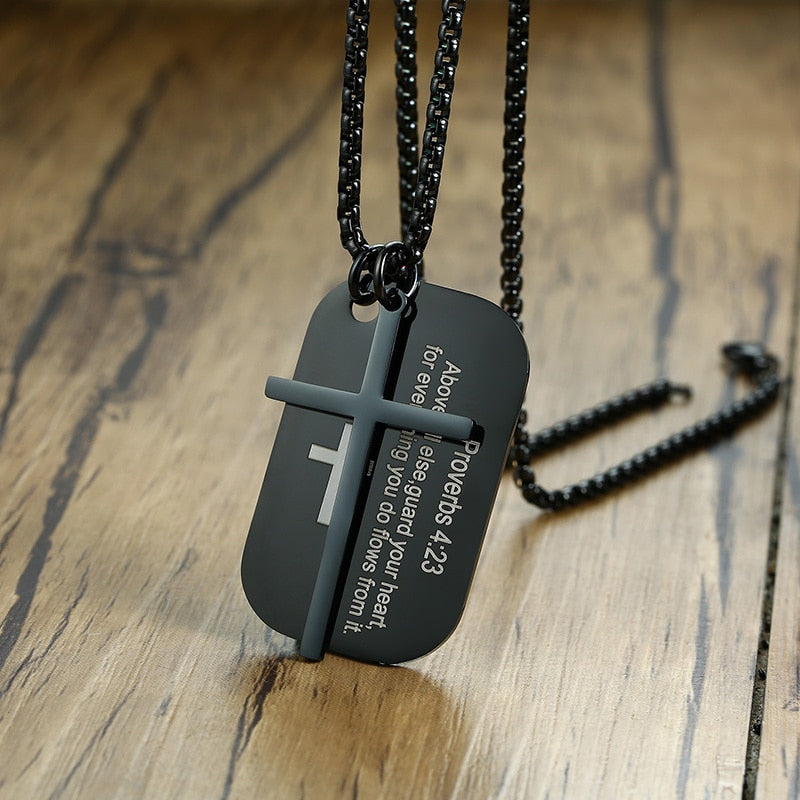 Cross Necklace I Christian Cross I Christian Jewelry for Women or Men