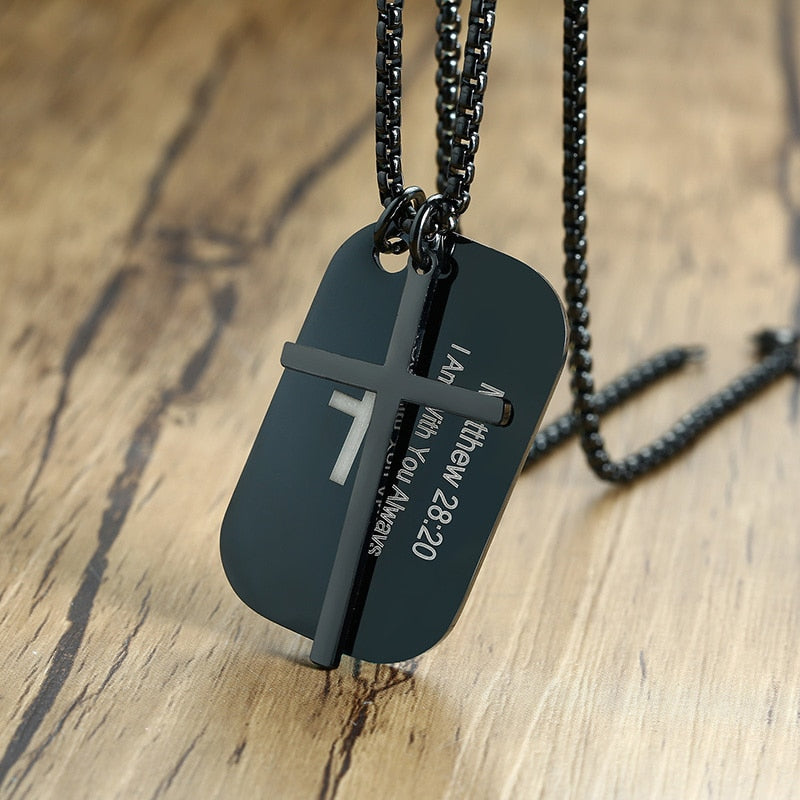 Cross Necklace I Christian Cross I Christian Jewelry for Women or Men