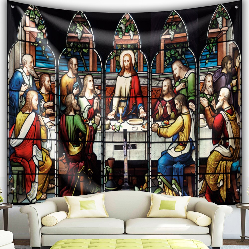 Last Supper Tapestry Wall Hanging Decor