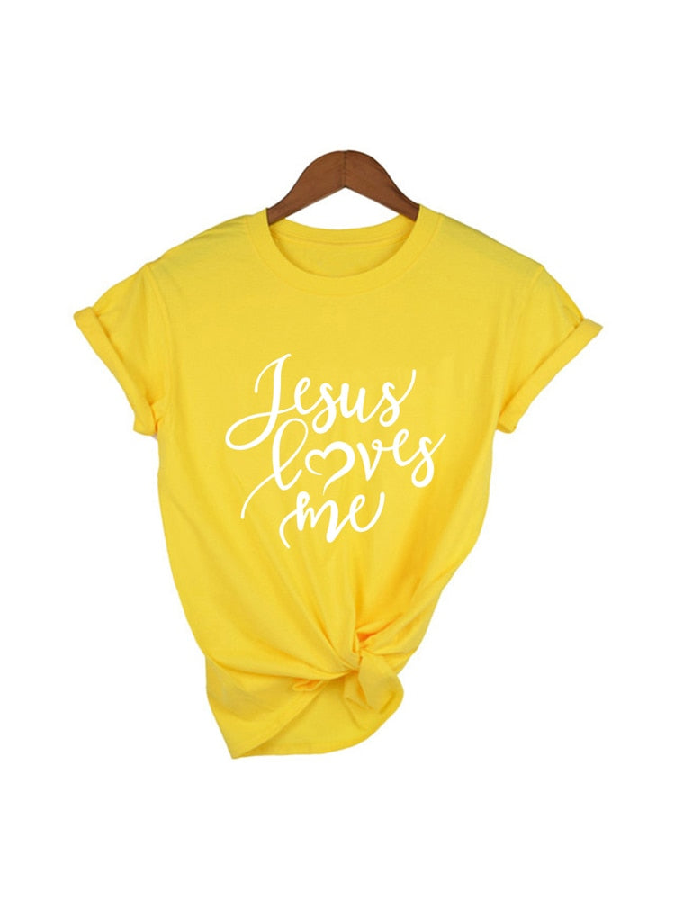 Christian t Shirts I Jesus Loves Me T-Shirt I Christian Clothing 