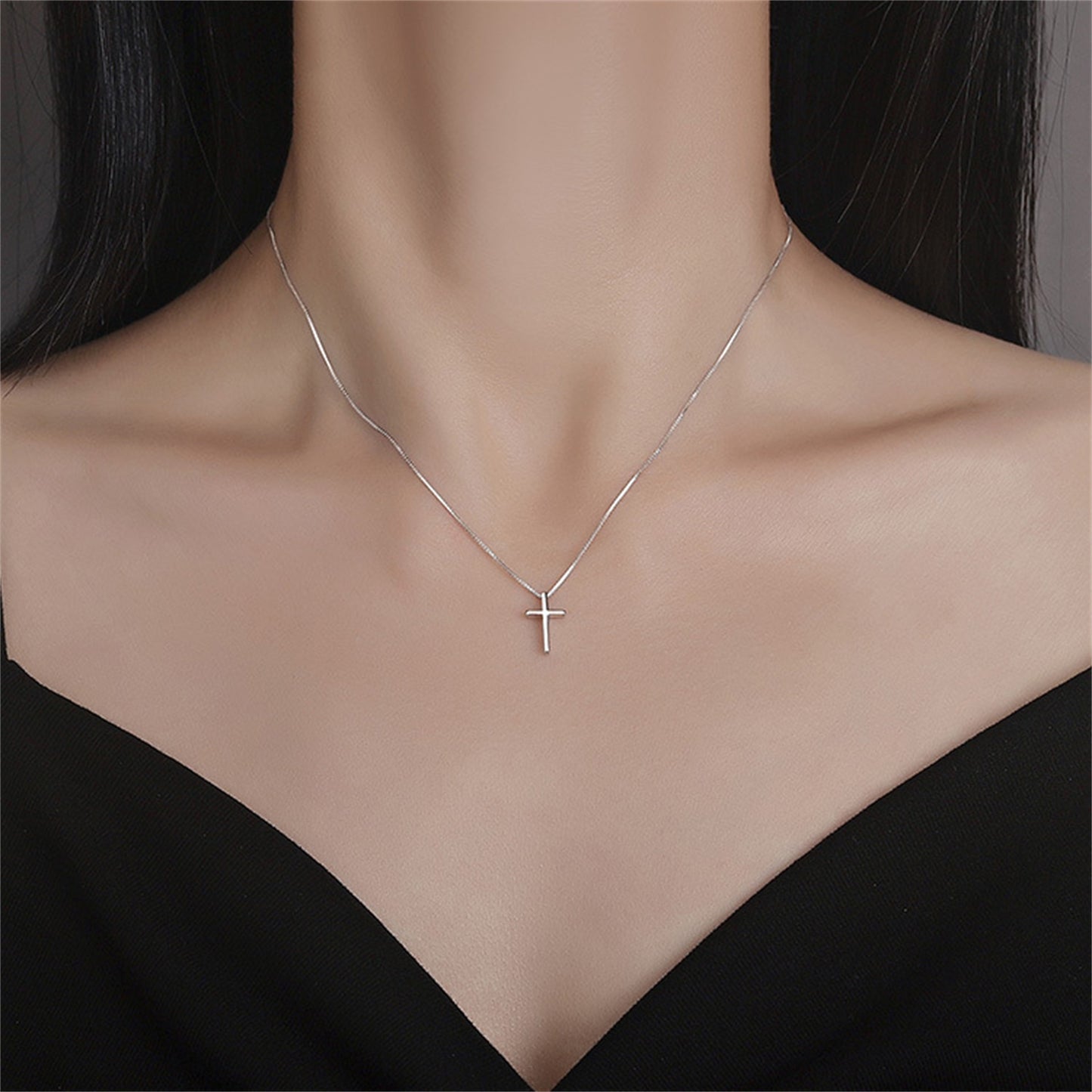 Small Cross Necklace I Christian jewelry for Women I Jewelry for Her