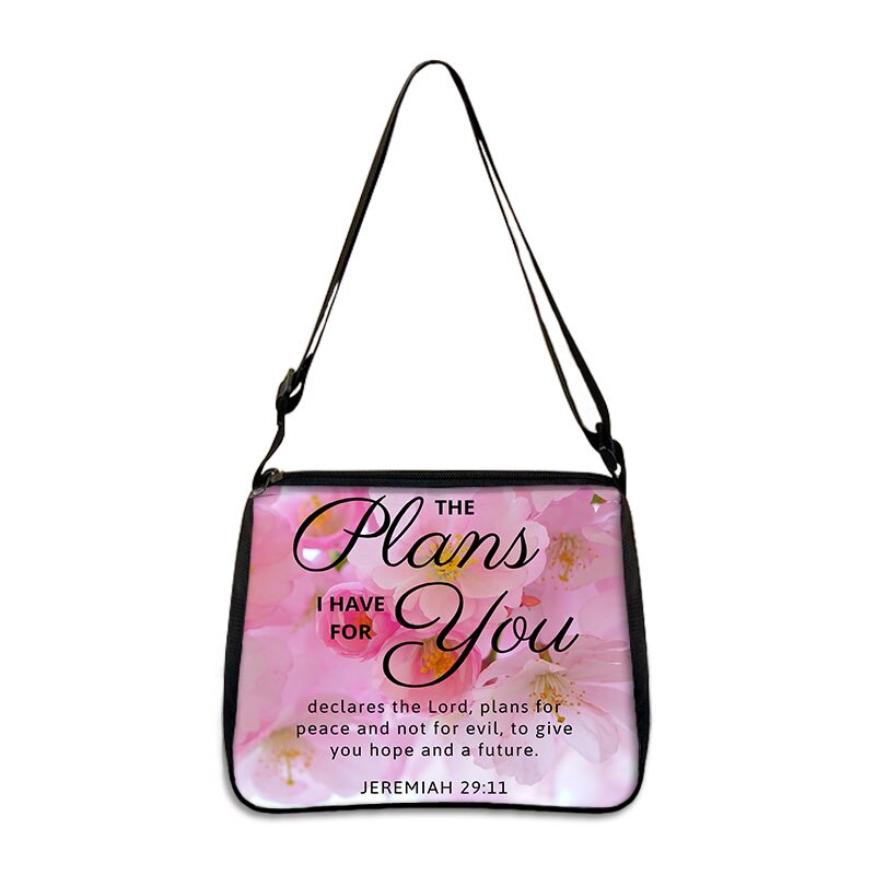 Bible Verse Shoulder Bag