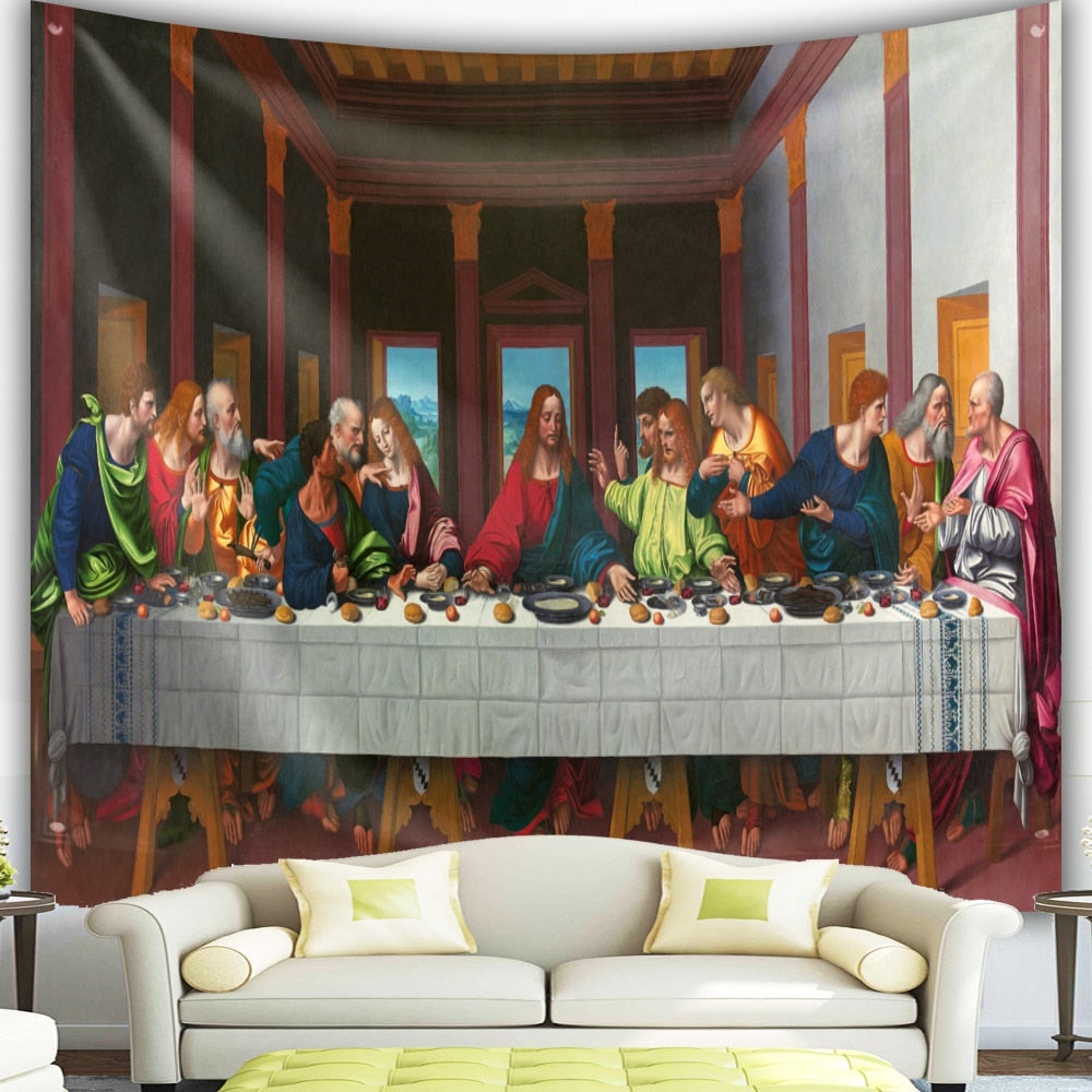 Last Supper Tapestry Wall Hanging Decor