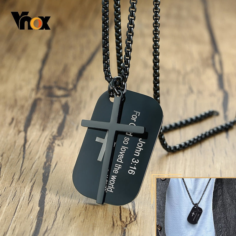 Cross Necklace I Christian Cross I Christian Jewelry for Women or Men