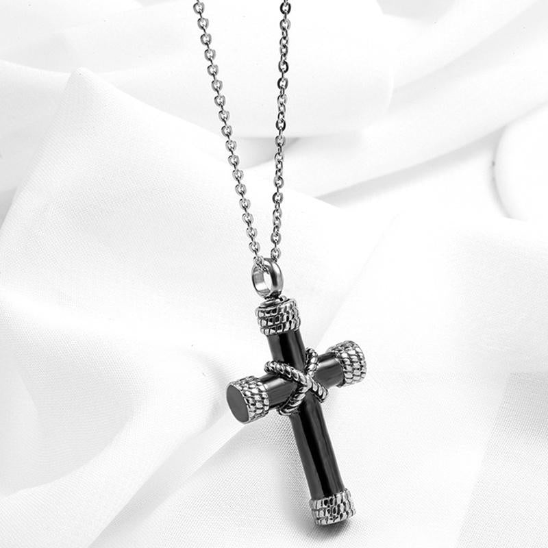 High Quality Metal Funeral Cremation Cross Pendant