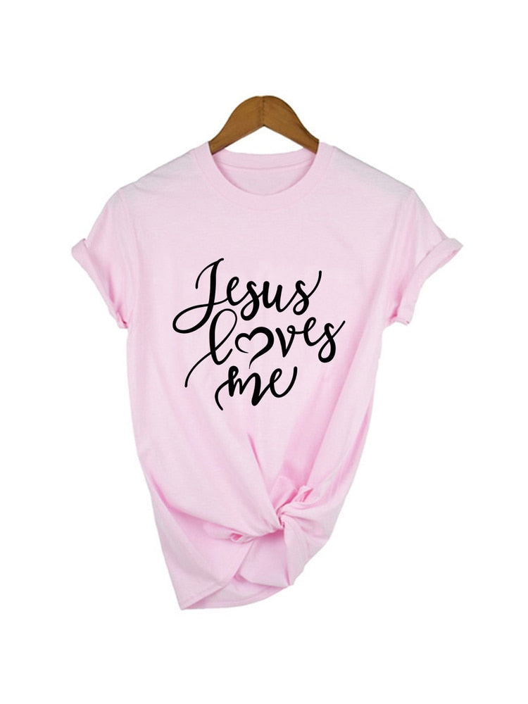 Christian t Shirts I Jesus Loves Me T-Shirt I Christian Clothing 